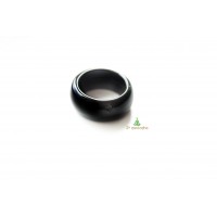 Кольцо из агата с нареканиями (DF0014) 11мм