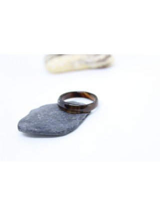 Кольцо из агата (KLU0046) 2,5 мм гладкое 