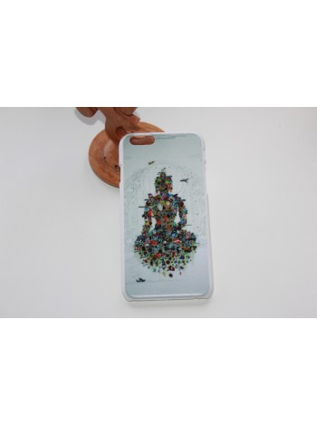 Чехол для iPhone 6/6s "Будда" матовый (АК0043)