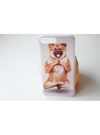 Чехол "Собакойога" iPhone 7 Plus (AK0121)