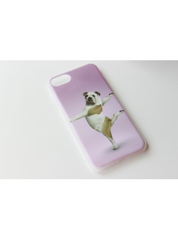 Чехол "Собакойога" iPhone 7 (AK0122)