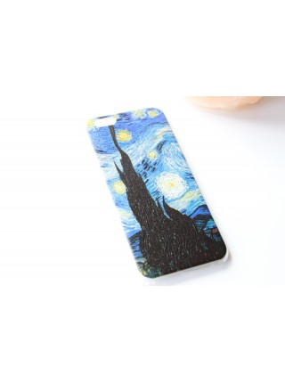 Чехол "Звездная ночь. Ван Гог"  iPhone 6/6s  (AK0127)
