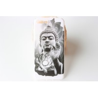 Чехол мягкий "Будда с лотосом"  iPhone 7 Plus  (AK0131)