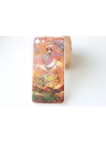 Чехол мягкий "Будда"  iPhone 7  (AK0140)