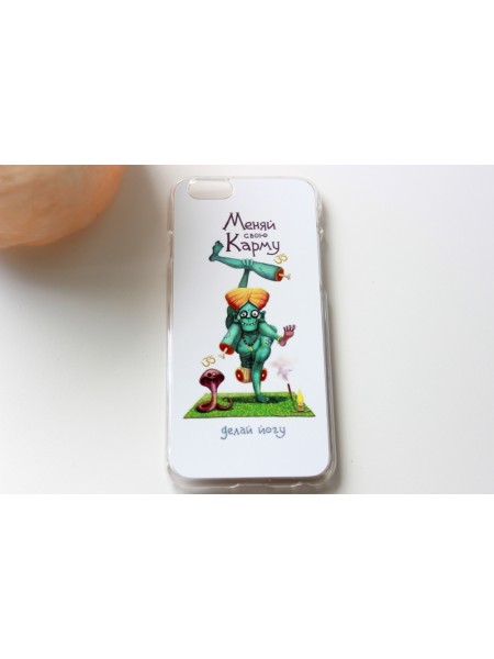 Чехол "Делай Йогу " iPhone 7  (AK0146)